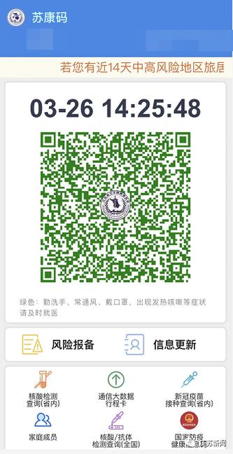 打开苏康码