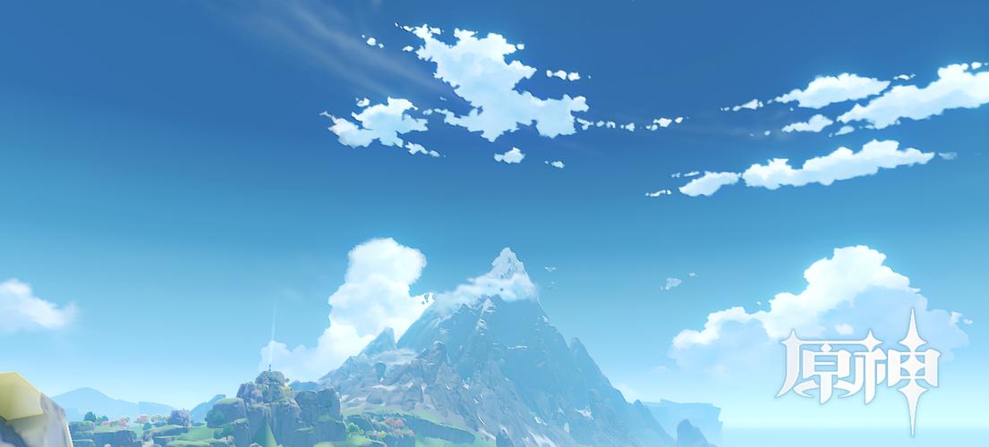 原神风景画图纸