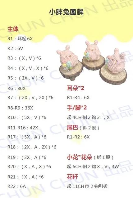 小兔子钩法教程