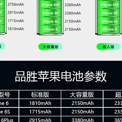 苹果6s电池哪个牌子好