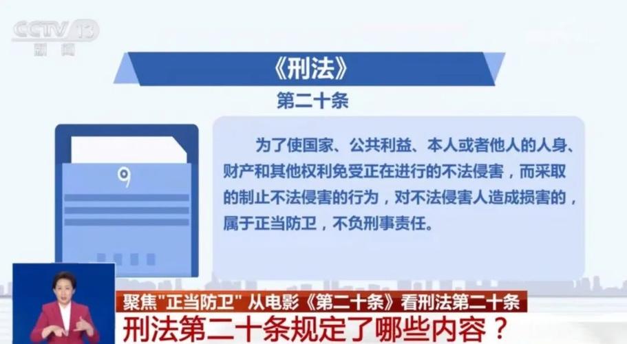 正当防卫刑法20条