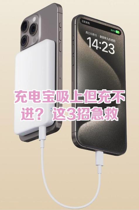 磁吸充电宝充不进去电