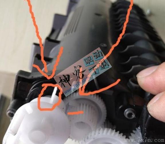 联想m7605d粉盒加粉怎样清零