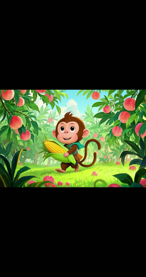 《小猴子下山》原文