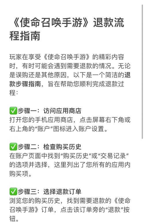 使命召唤退款会影响其他游戏吗