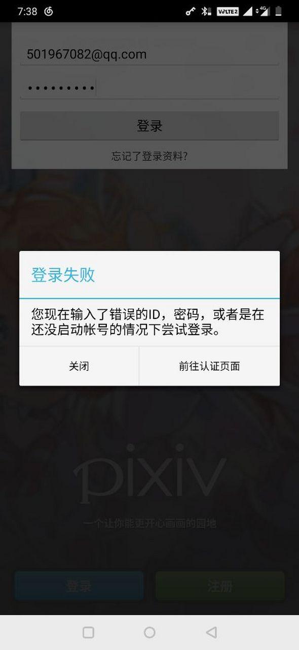 手机app上p站登不上去