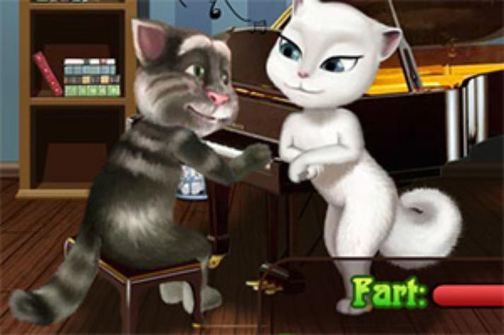 汤姆猫放屁无敌版游戏