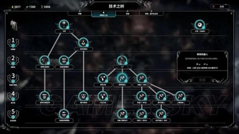 冰汽时代科技树无法解锁