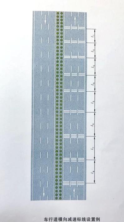 交通减速标线有八种