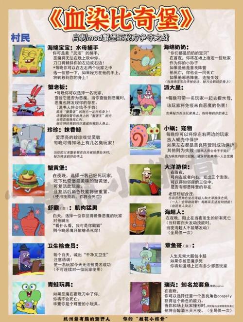 海绵宝宝技能预测表