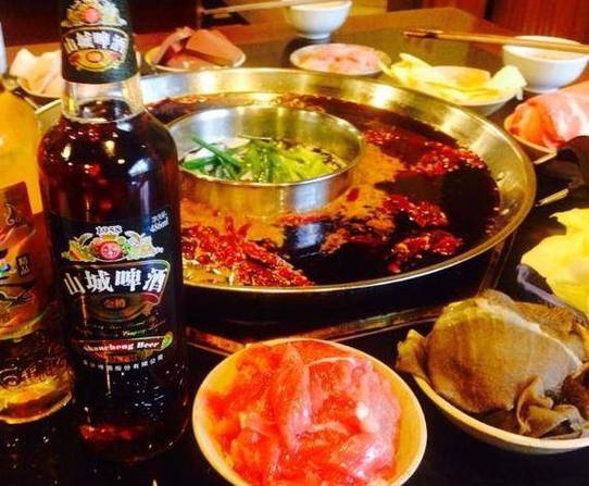 火锅配啤酒下一句