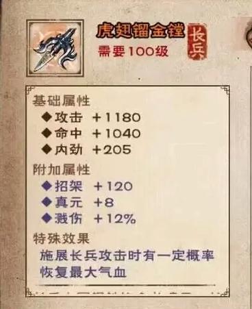 烟雨江湖90级装备辅助技能图纸