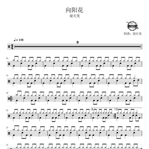 绽放的向阳花鼓打起来原唱视频