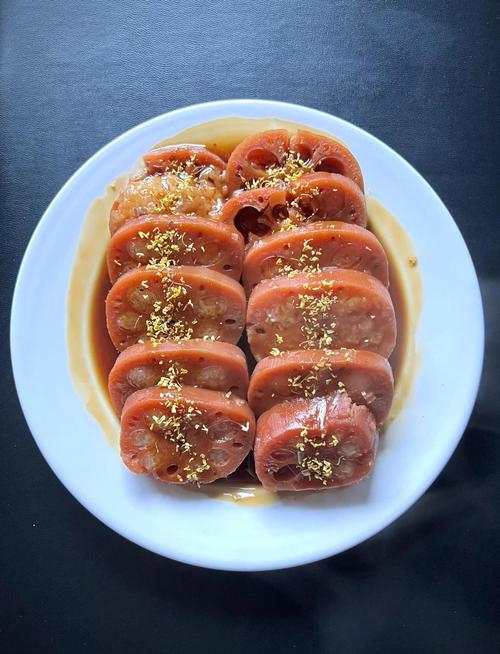 蜜汁藕片的家庭做法