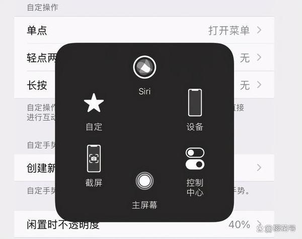 苹果触摸键怎么设置