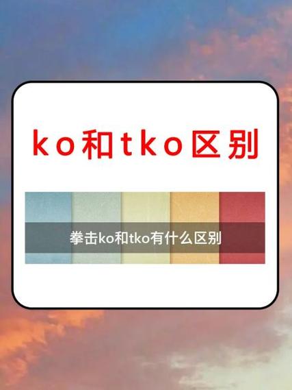 拳击Tko是什么意思