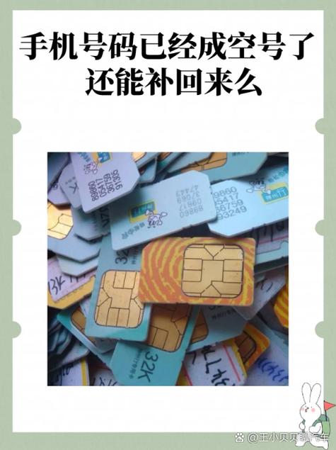 手机号因为欠费变成空号恢复