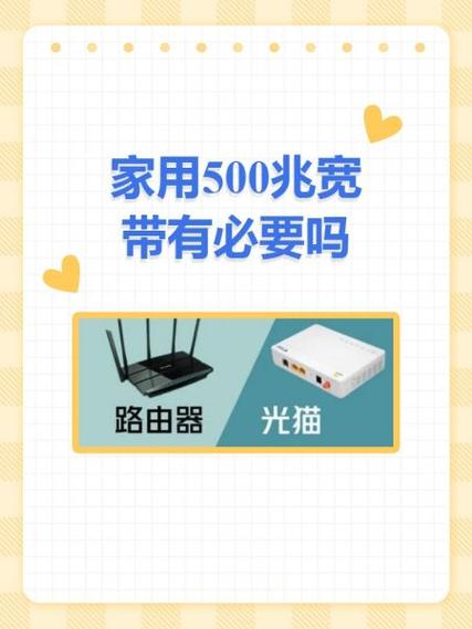 500兆宽带能带几台电脑