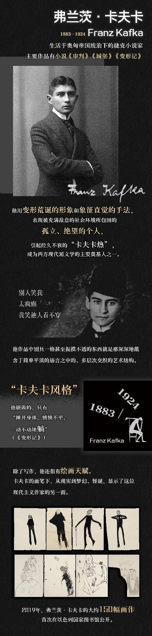 卡夫卡最经典十部作品