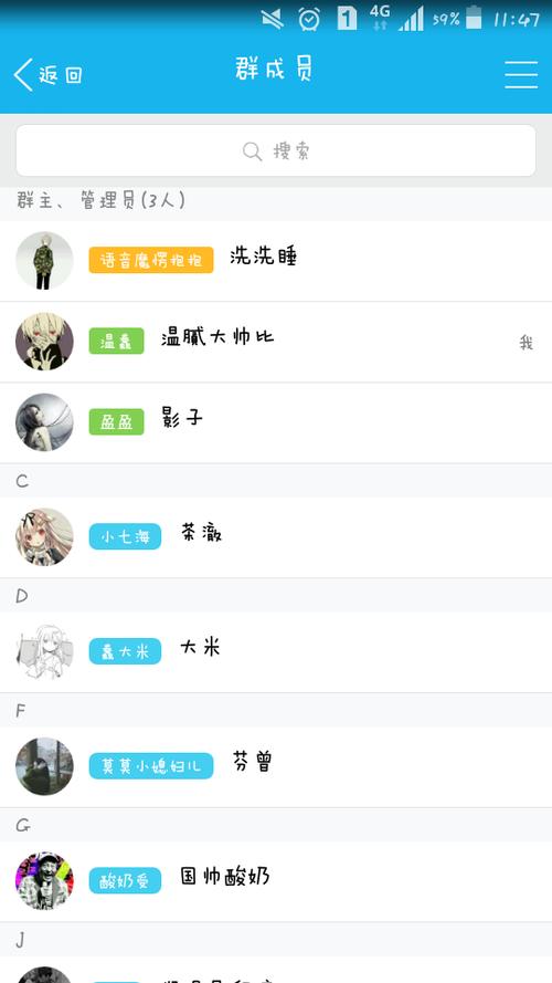QQ群活跃头衔名称