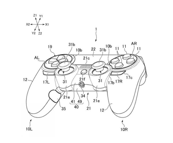 PS5手柄按键