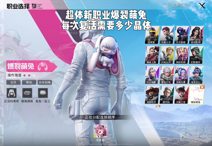 和平精英小兔子皮肤叫什么
