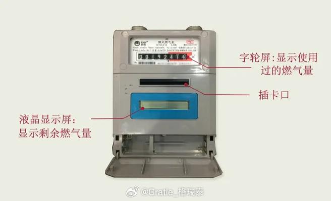 天然气磁卡怎么插图解