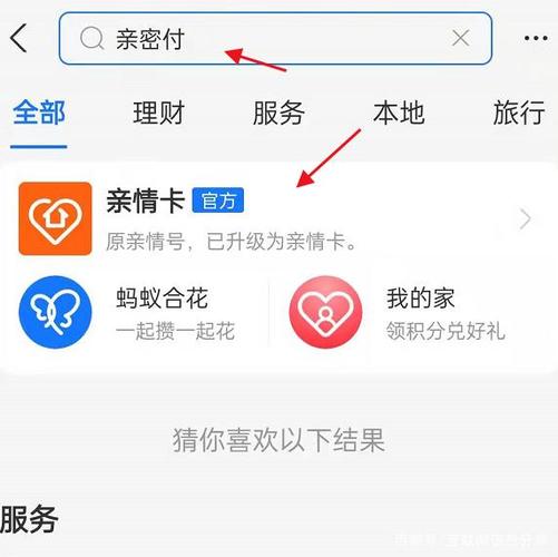 支付宝亲密付在哪里