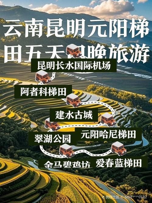 云南五天四晚旅游攻略