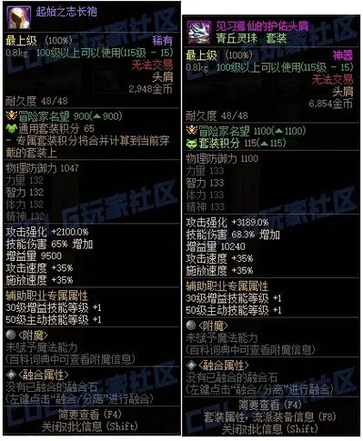 DNF装备解锁图标