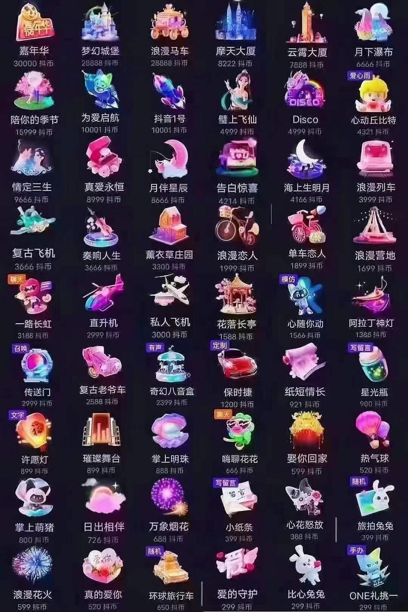 直播中送一个玫瑰多少钱