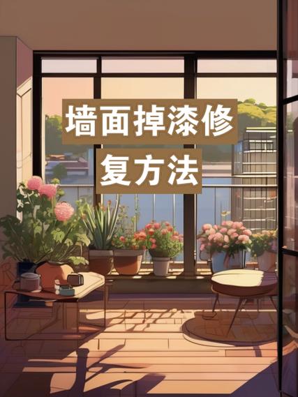 墙掉漆了怎么修补