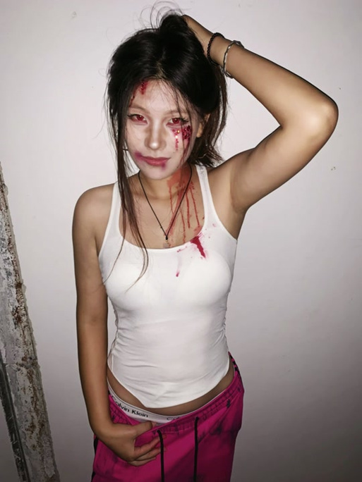 万圣节可爱鬼妆