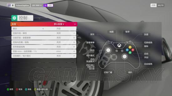 4070地平线4怎么设置