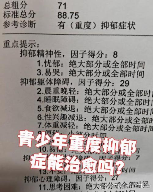 抑郁症能治愈吗截图1