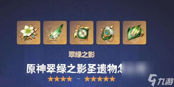 原神翠绿之影圣遗物主属性