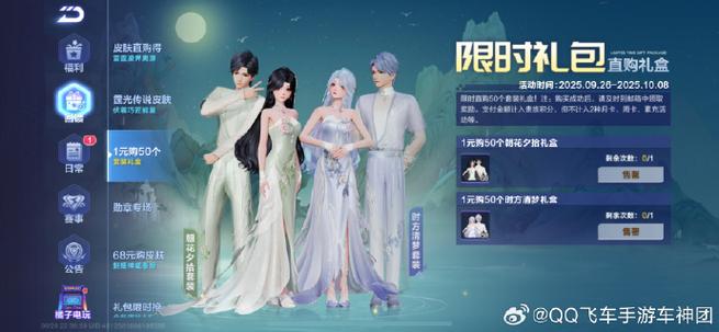 qq飞车经济型礼盒能开到什么