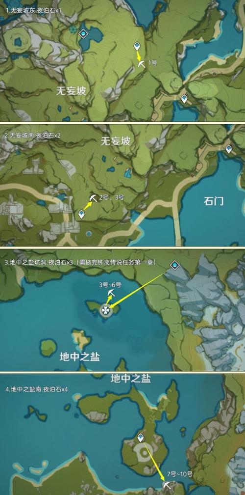 原神夜泊石怎么采集
