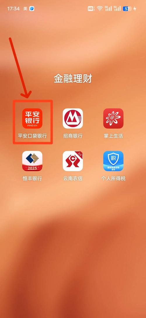 平安口袋银行绑定的银行卡