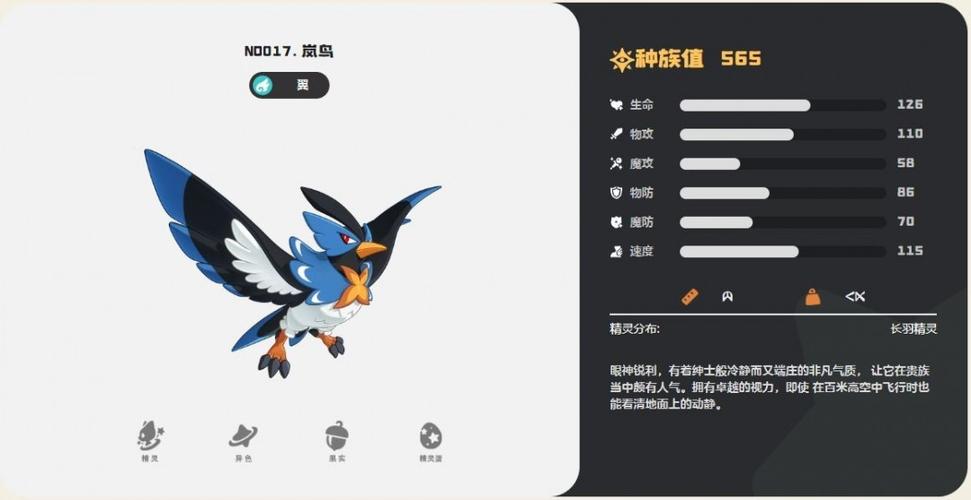 洛克王国岚鸟性格推荐