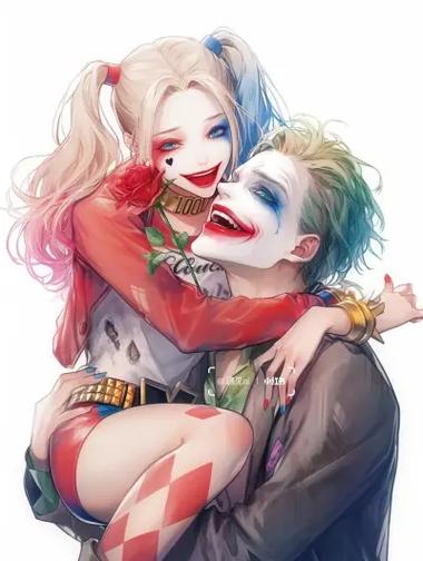 小丑女动漫图片