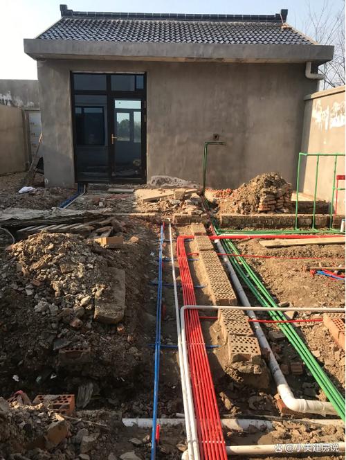 农村自建房电线接线图
