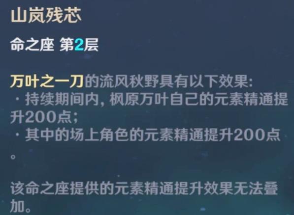原神元素精通的作用