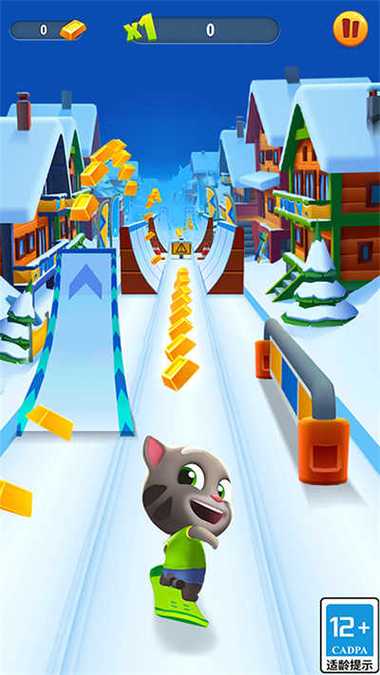 汤姆猫跑酷冰雪版国服