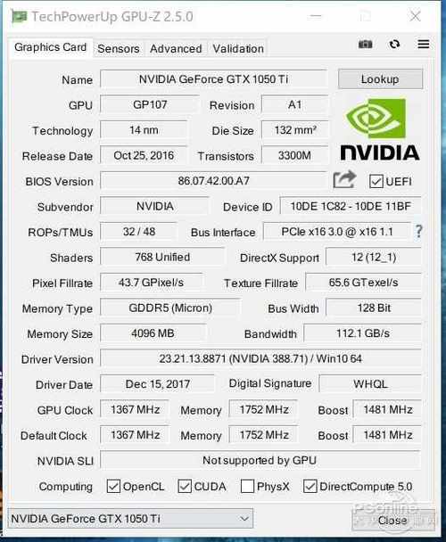 1050ti性价比