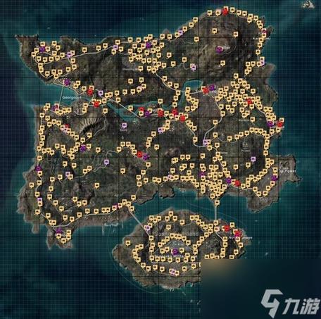 和平精英小地图
