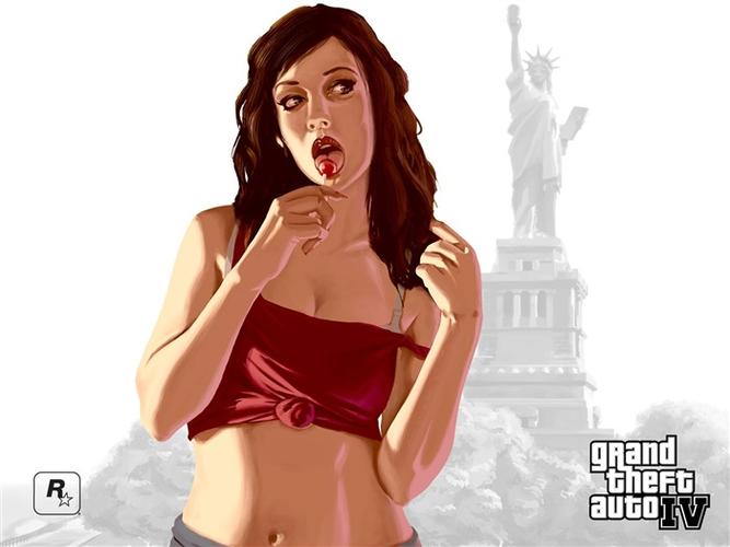 GTA4美女