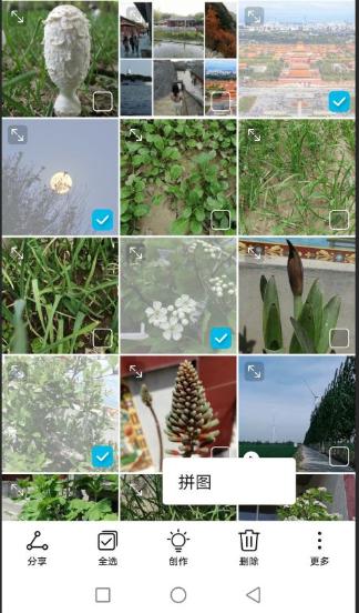 苹果手机多张照片合成一张