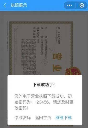 怎样查自己的营业执照