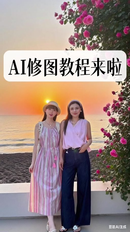 怎么把照片P成重影